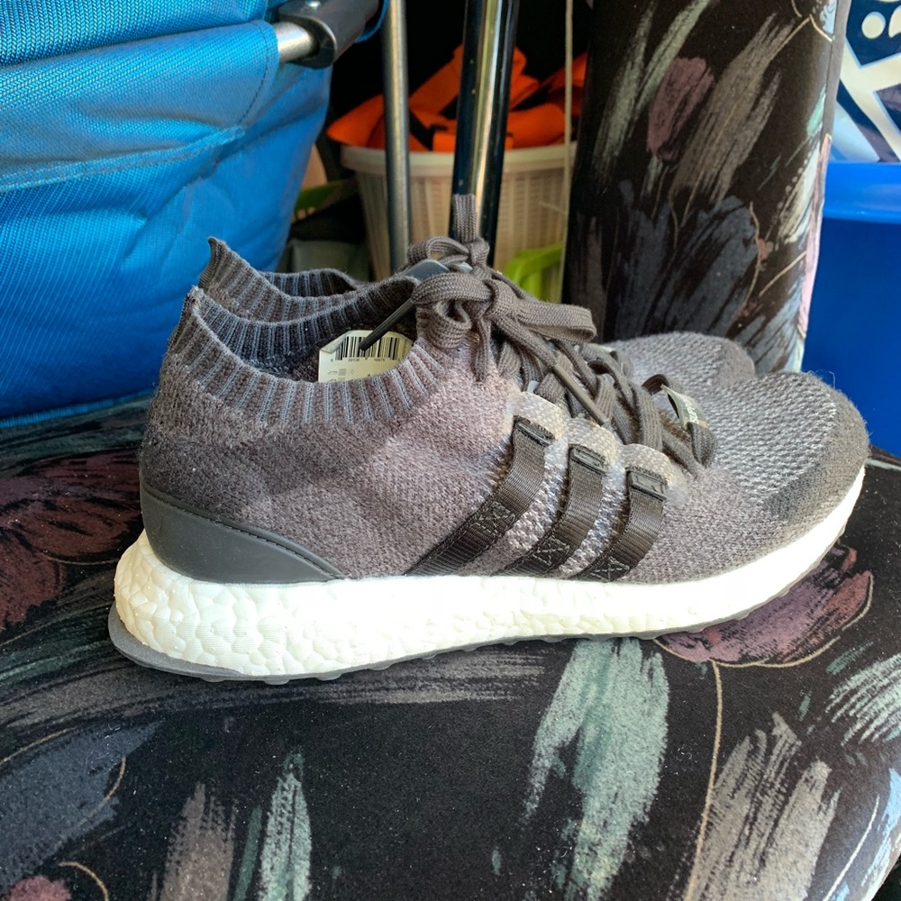 Comfy black Adidas sneakers
